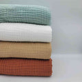 Quilted 4 Layers Muslin Blanket