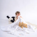 Quilted 4 Layers Muslin Blanket