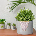 6 inch Rose Quartz Planter
