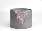 6 inch Rose Quartz Planter