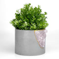6 inch Rose Quartz Planter