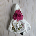 Orchid Handwoven Iraca Napkin Ring Solid Color (one solid color) Hot Pink