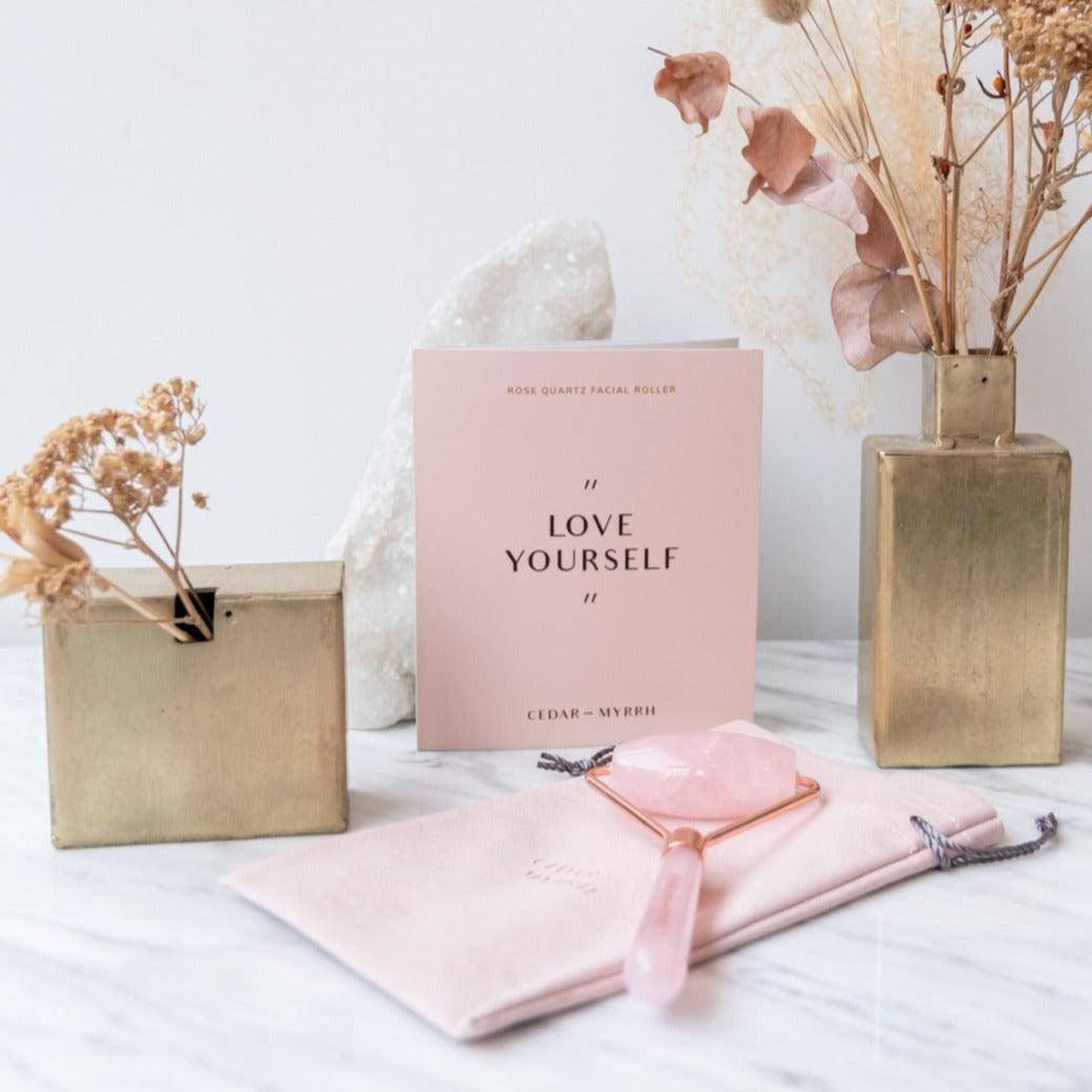 Rose Quartz Facial Roller Secondary image