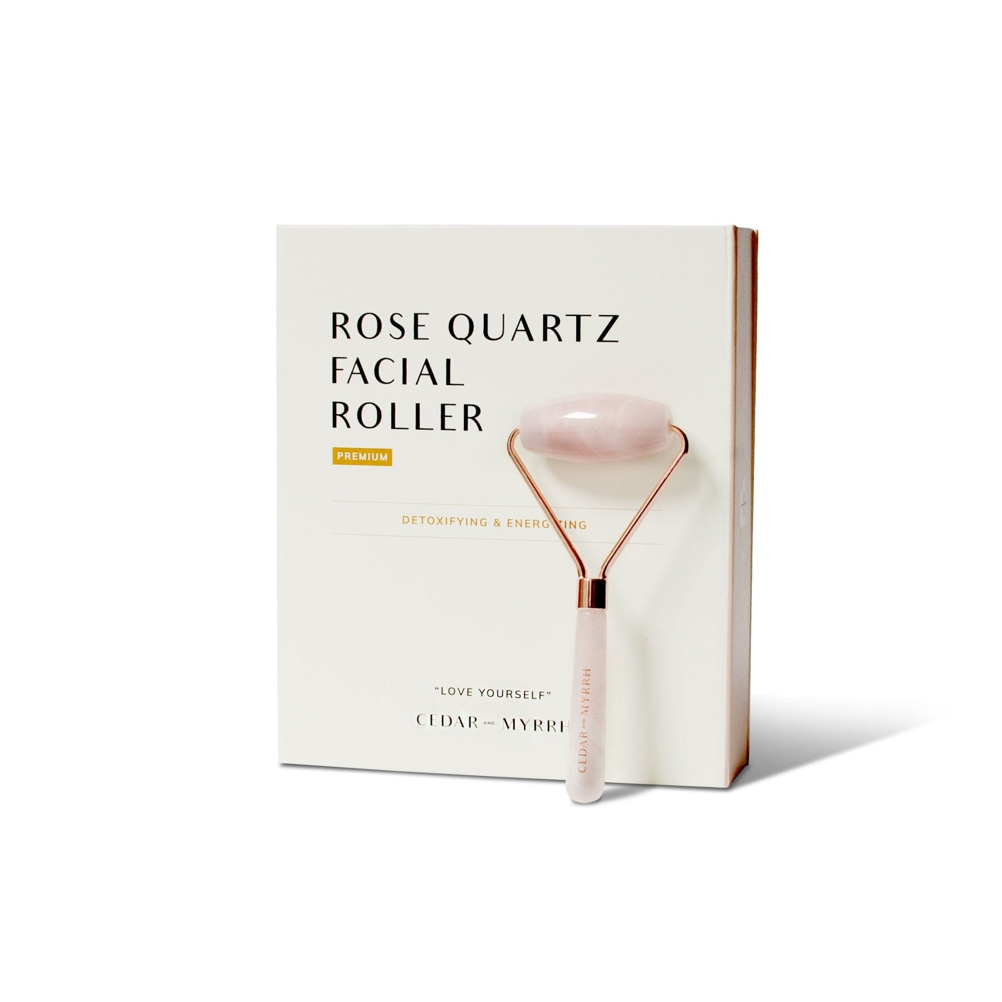Rose Quartz Facial Roller Main image
