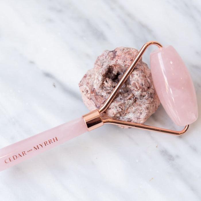 Rose Quartz Facial Roller