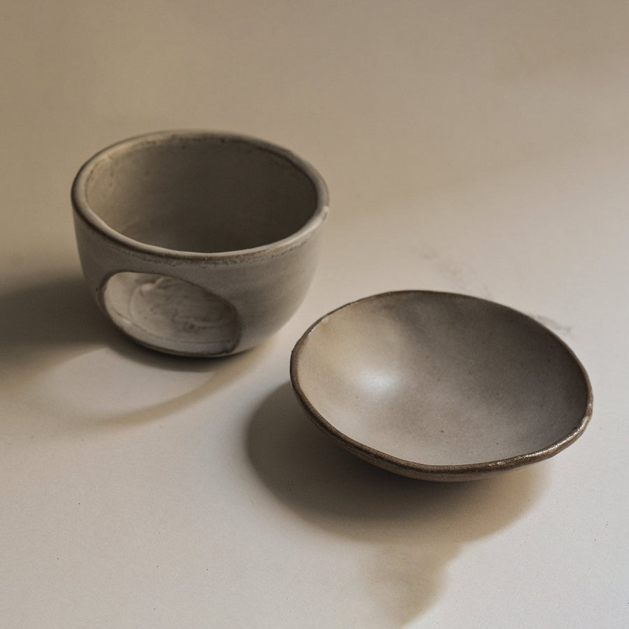 Sand Ceramic Oil Burner Set