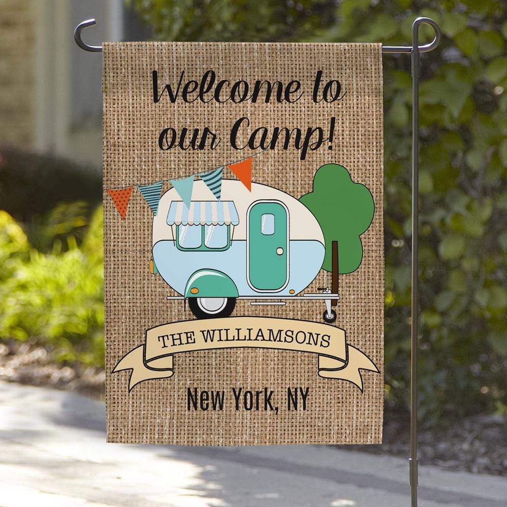 Personalized Welcome Garden Flag | Multiple Designs Secondary image