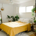3 Panel Solid Cotton Blanket