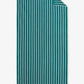 Sea Green Pinstripe Cabana Beach Towel