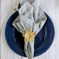Star Flower Handwoven Iraca Napkin Ring