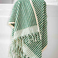 Striped Bath Towel Benetton Green