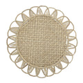 Luminous Woven Placemat Solid Color Natural