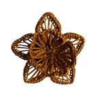 Thanksgiving Star Flower Woven Napkin Ring