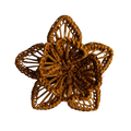 Thanksgiving Star Flower Woven Napkin Ring