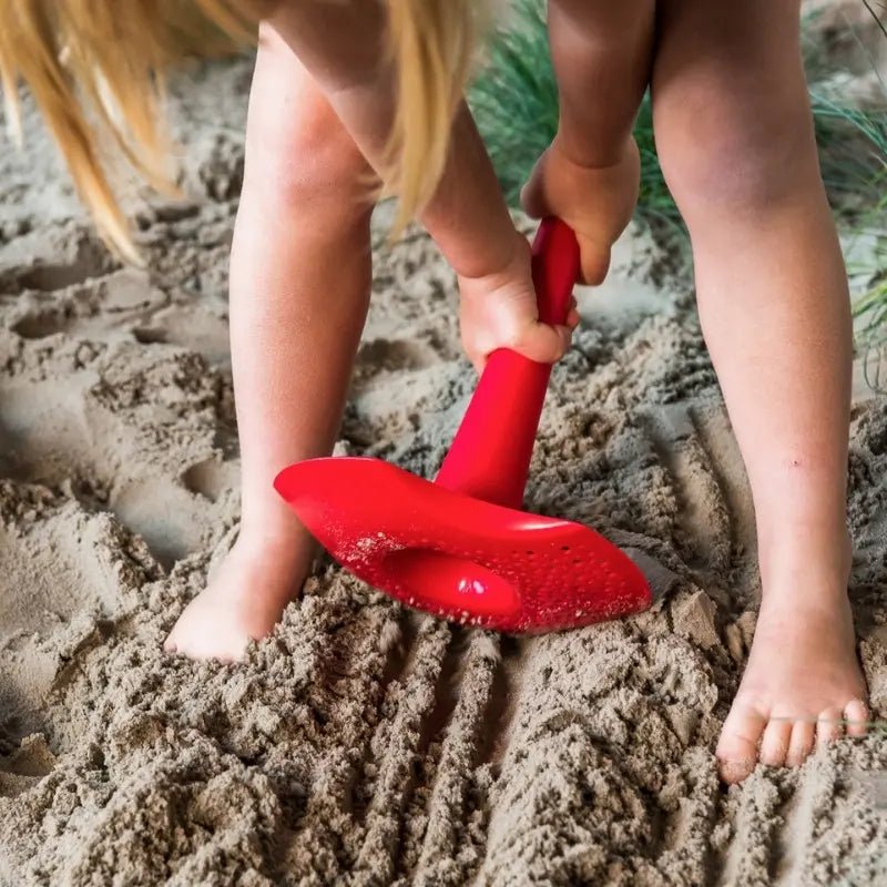 Triplet 4-in-1 Sand Tool – Kids Shovel, Rake, Sieve & Water Funnel