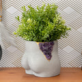 Amethyst Butt Planter