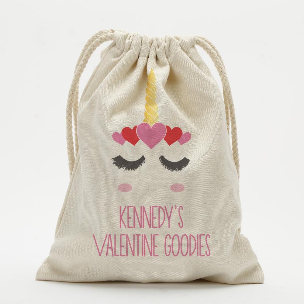 Valentine Goodies Custom Drawstring Sack Secondary image