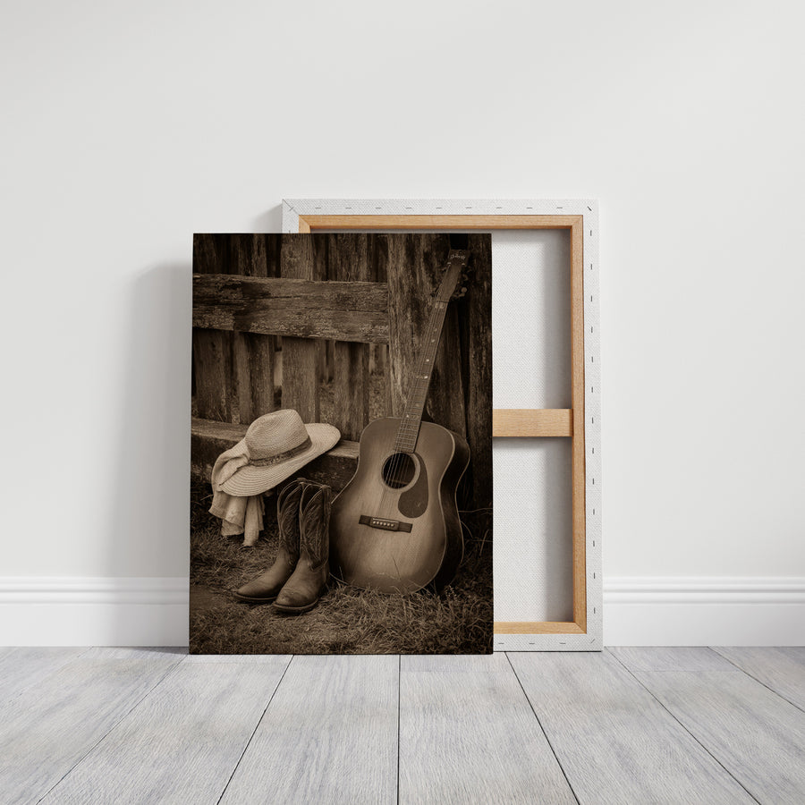Echoes of Sunlit Retreats Gallery Canvas
