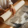 Where Mountains Breathe Softly Matte Poster