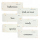 Vintage-Inspired Halloween Flashcards | Set of 6