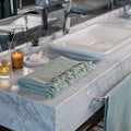 Waffle Turkish Towel Pistachio Bath&Hand Towel(Set)