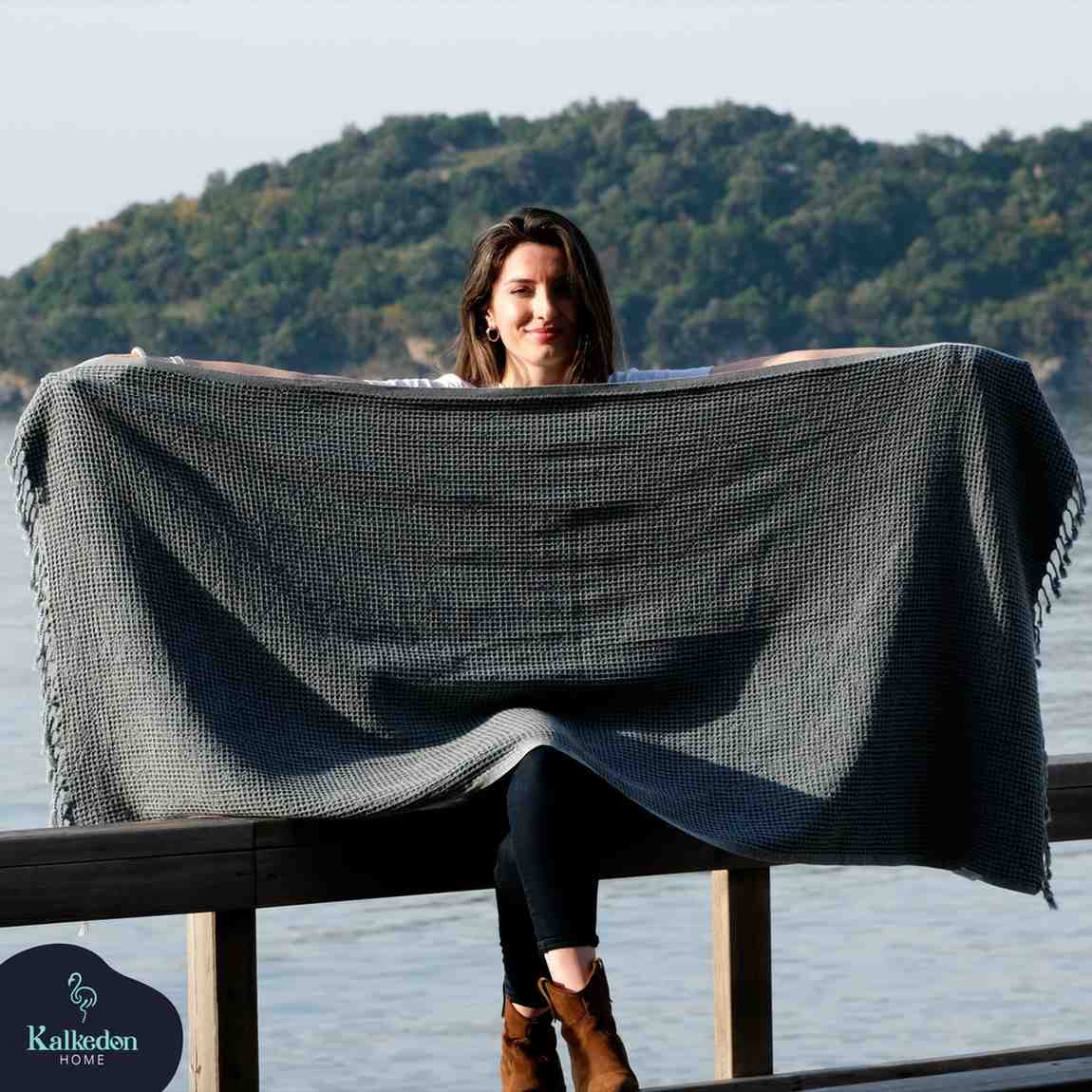 Waffle Turkish Towel Secondary image