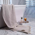 Waffle Turkish Towel Beige Bath Towel