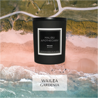 Mini Matte Black Candle Wailea