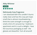 White Sand Beach Scented Soy Candle