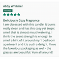 White Sand Beach Scented Soy Candle