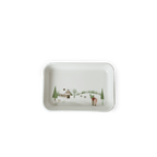 Winter Decor Plisse Tapas 7 x 4.5", Set of 4 7" L x 4.5" W x 1.15" H - 10 oz - Set of 4