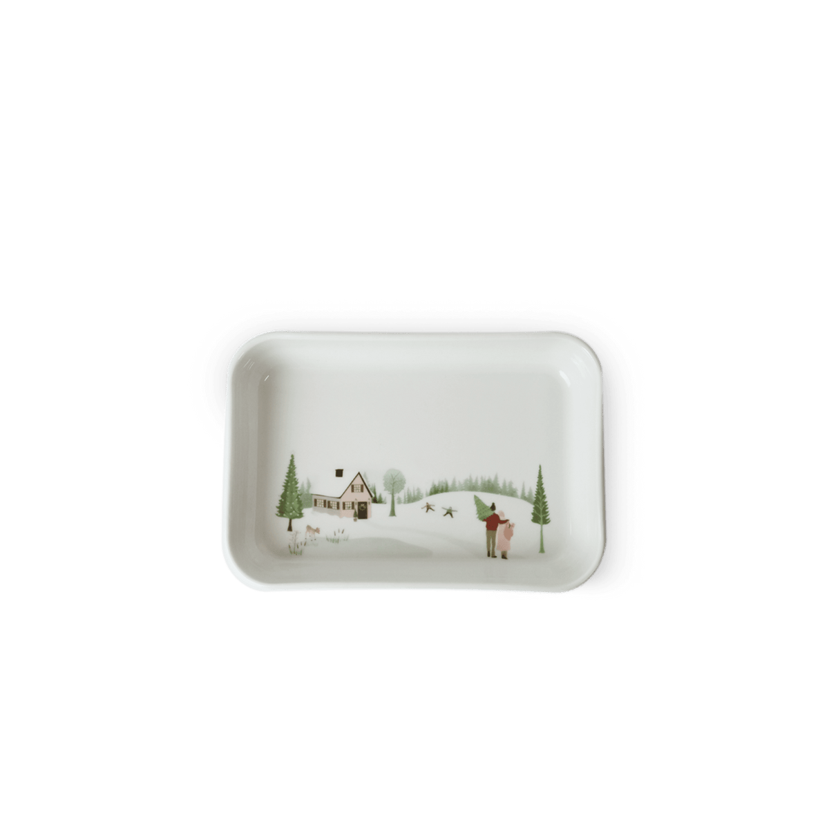 Winter Decor Plisse Tapas 7 x 4.5", Set of 4 7" L x 4.5" W x 1.15" H - 10 oz - Set of 4