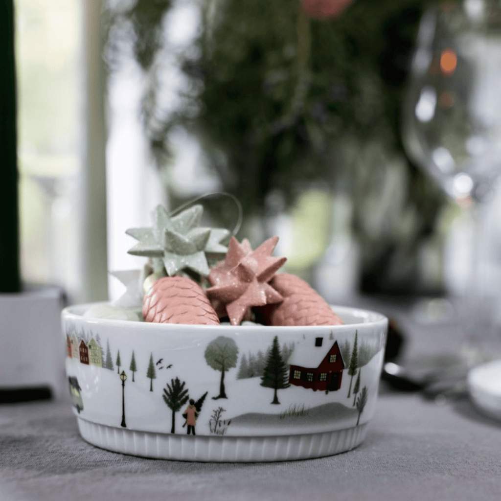 Winter Decor Toulouse Bowl 5.5", Set of 4