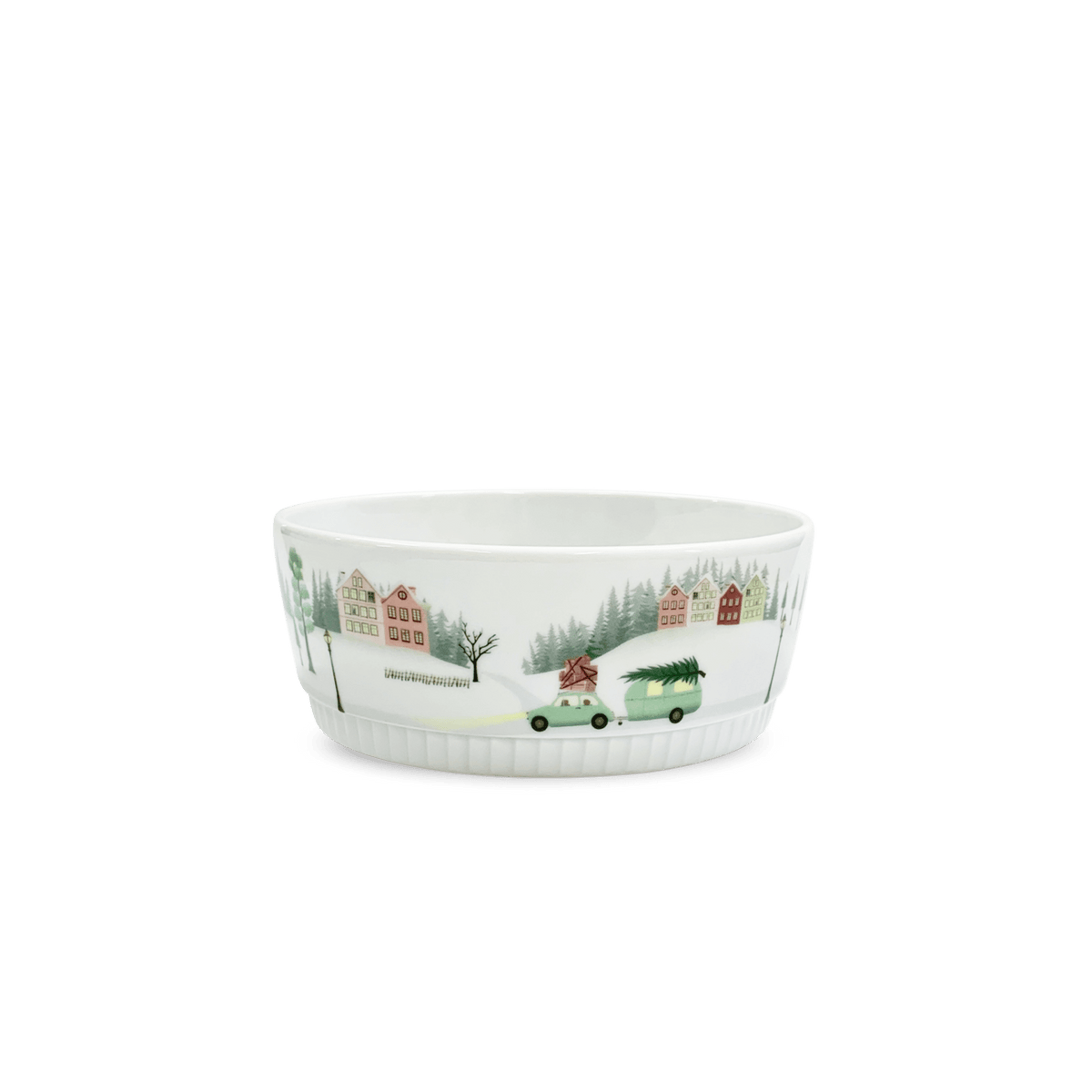 Winter Decor Toulouse Bowl 5.5", Set of 4 5.5" diam x 2" H - 16 oz - Set of 4