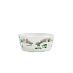 Winter Decor Toulouse Bowl 5.5", Set of 4 5.5" diam x 2" H - 16 oz - Set of 4