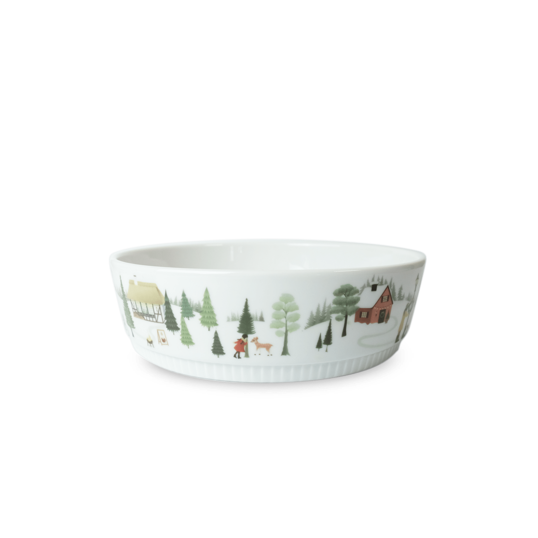 Winter Decor Toulouse Gratin 7.75", 1 qt 7.75" diam x 2.35" H - 1 qt