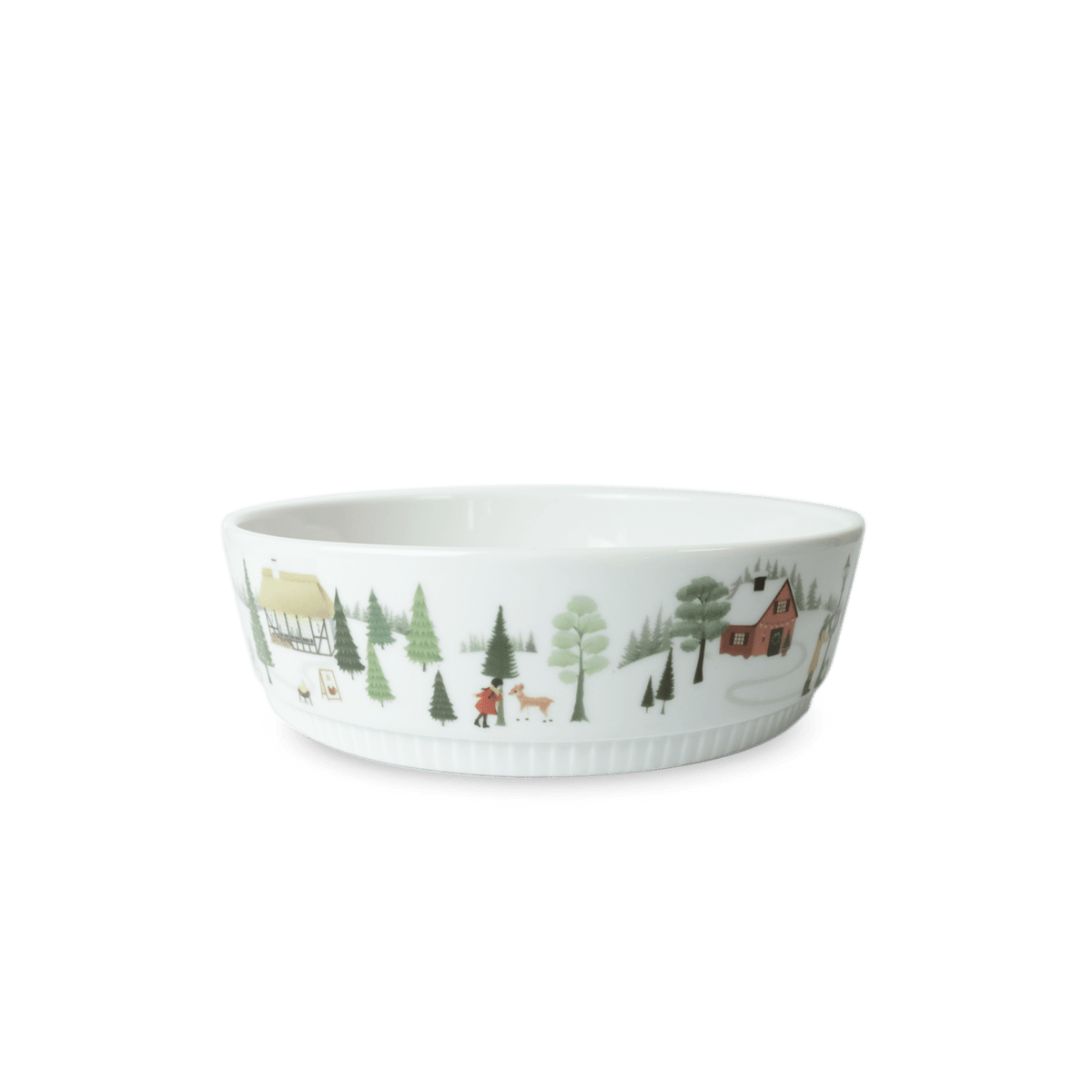 Winter Decor Toulouse Gratin 7.75", 1 qt 7.75" diam x 2.35" H - 1 qt