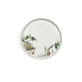 Winter Decor Toulouse Plate 10", Set of 4 10" diam x 0.5" H - Set of 4