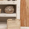 Woven Rattan Cube Storage Baskets Large